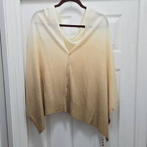 Gradient Beige and Cream Cardigan